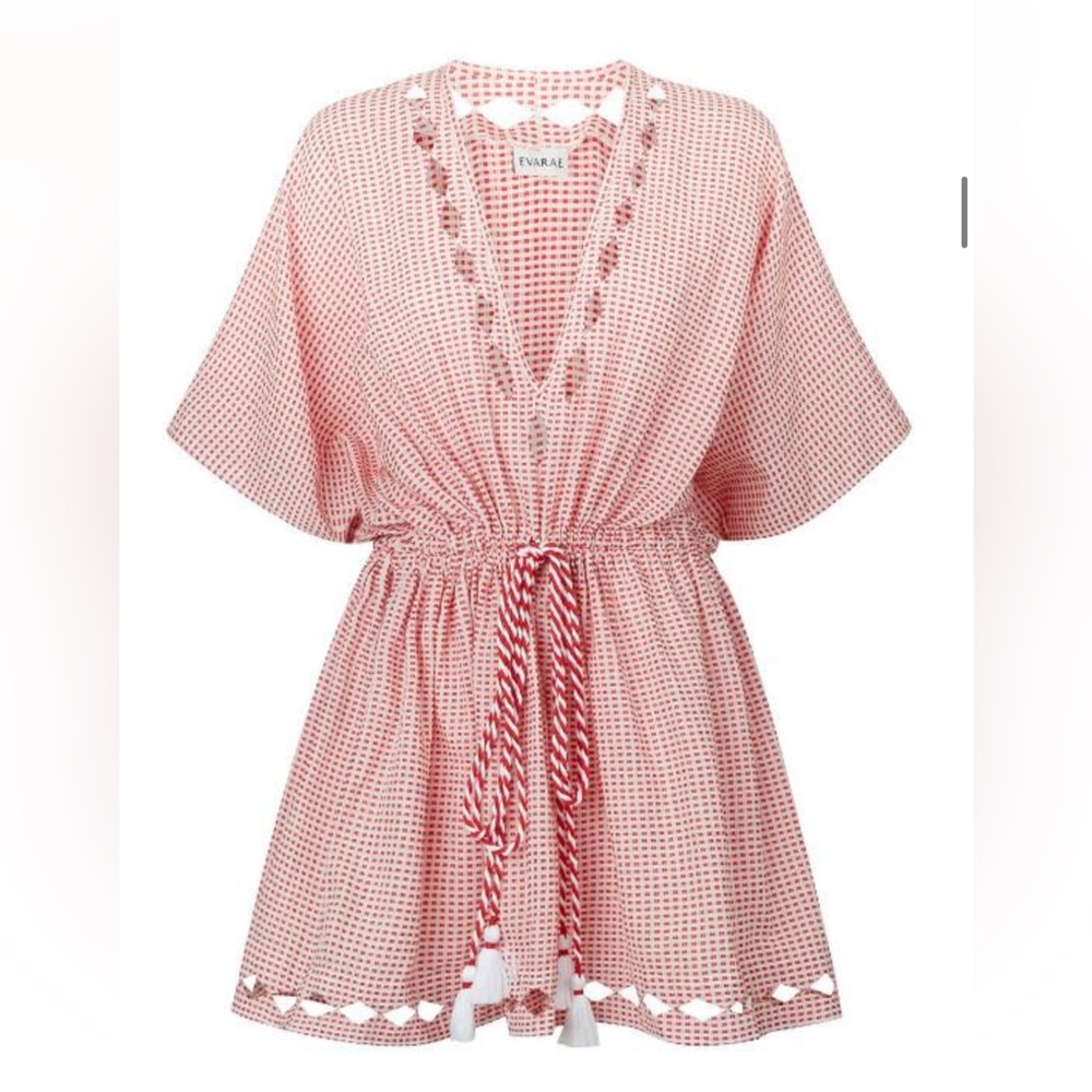 EVARAE swim cover up 100% cotton
